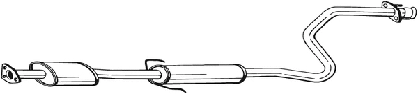 Centre Muffler (286-819)