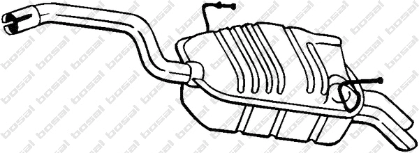 Rear Muffler (190-903)