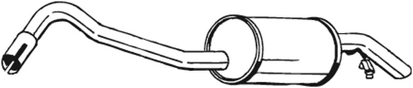 Rear Muffler (154-919)