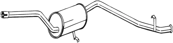 Rear Muffler (283-263)
