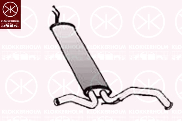 Rear Muffler (55018671)
