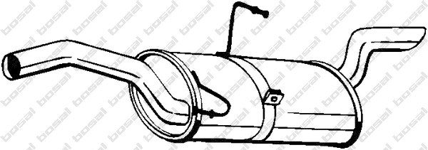 Rear Muffler (190-101)