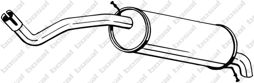Rear Muffler (220-017)