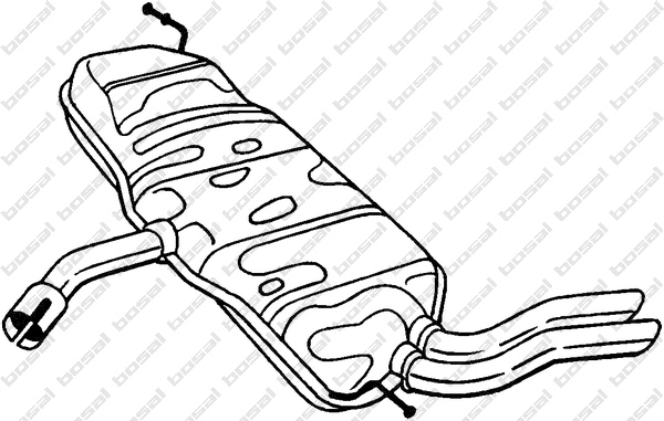 Rear Muffler (227-231)