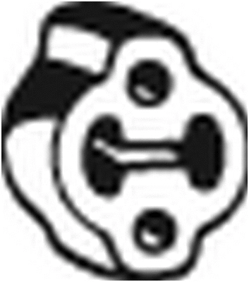 Rubber Strip, exhaust system (255-624)