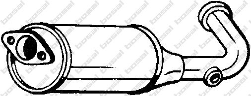 Soot/Particulate Filter, exhaust system (095-256)