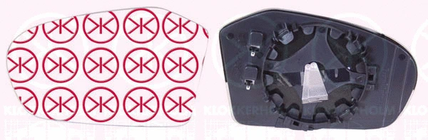 Mirror Glass, exterior mirror (35061061)