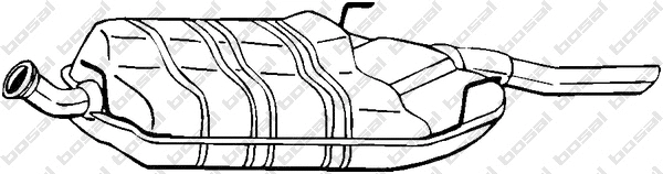 Rear Muffler (215-829)