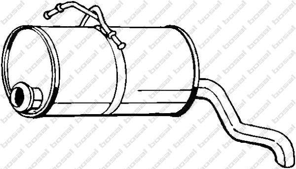Rear Muffler (190-129)