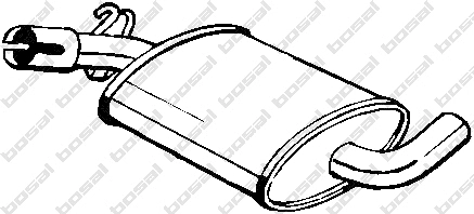 Centre Muffler (233-407)