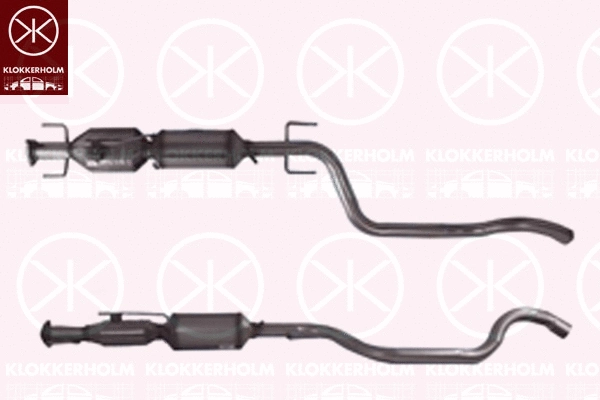 Soot/Particulate Filter, exhaust system (50638601)