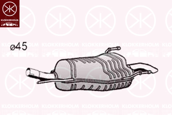 Rear Muffler (50528671)