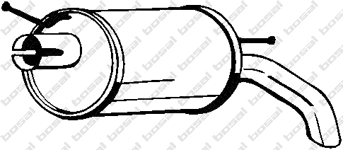 Rear Muffler (154-511)