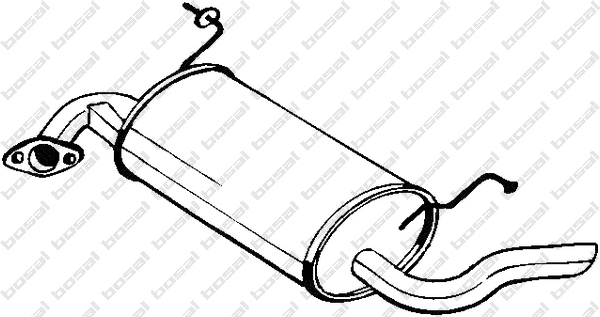 Rear Muffler (229-593)