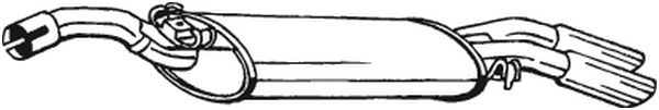 Rear Muffler (233-381)