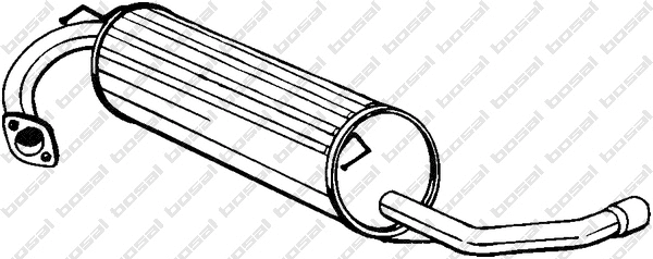 Rear Muffler (278-839)