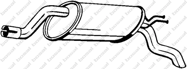 Rear Muffler (148-195)