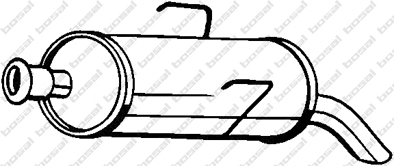 Rear Muffler (190-003)