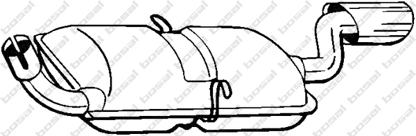 Rear Muffler (235-193)