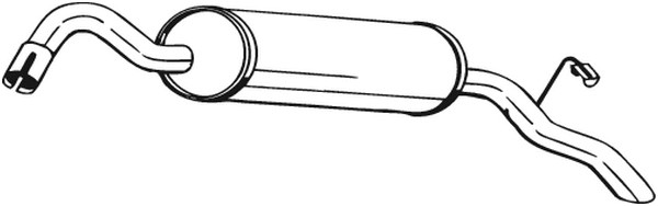 Rear Muffler (154-217)