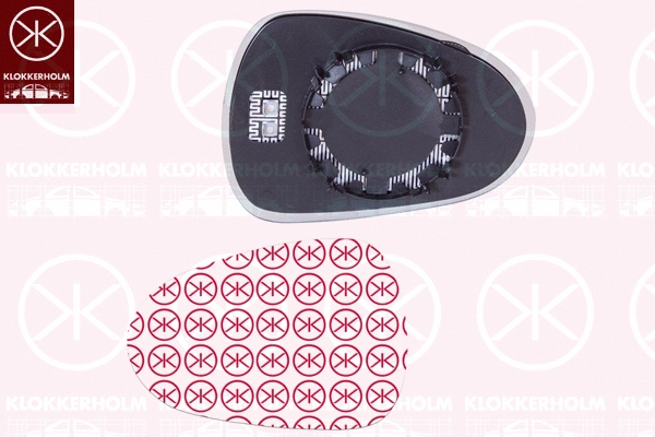 Mirror Glass, exterior mirror (66211062)