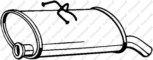 Rear Muffler (135-707)