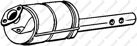 Soot/Particulate Filter, exhaust system (097-220)