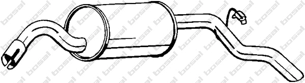 Rear Muffler (154-051)