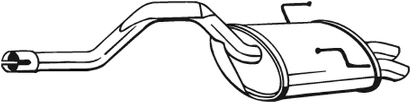 Rear Muffler (200-803)