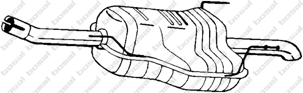 Rear Muffler (185-479)