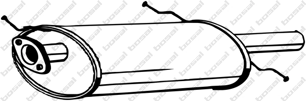 Rear Muffler (171-257)