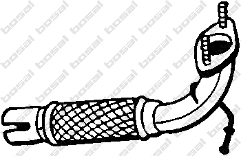 Flexible Pipe, exhaust system (703-113)