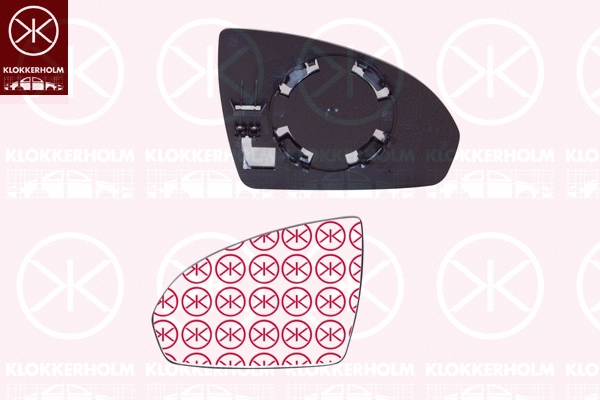 Mirror Glass, exterior mirror (35021065)