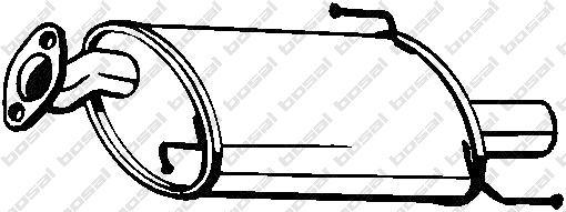 Rear Muffler (219-011)