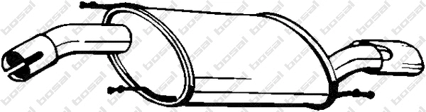 Rear Muffler (154-079)