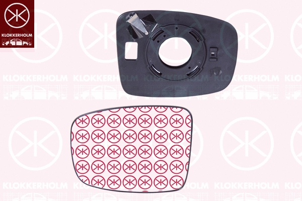 Mirror Glass, exterior mirror (31201061)