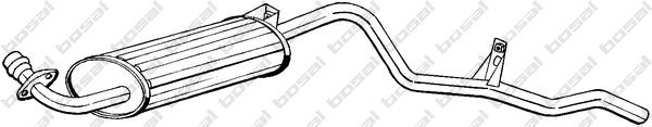 Rear Muffler (281-837)