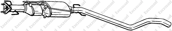 Soot/Particulate Filter, exhaust system (097-201)