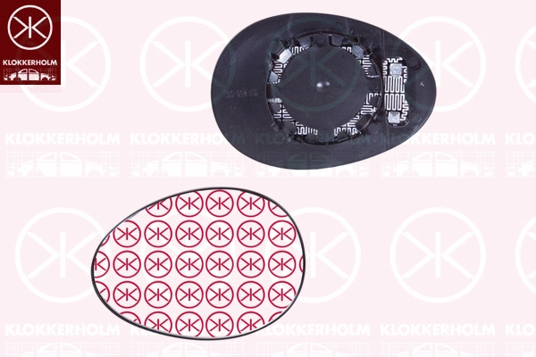 Mirror Glass, exterior mirror (40011064)