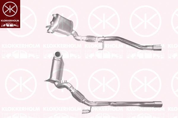 Soot/Particulate Filter, exhaust system (00268600)