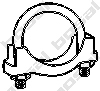 Clamping Piece, exhaust system (250-164)