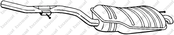 Rear Muffler (283-497)