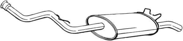 Rear Muffler (278-079)