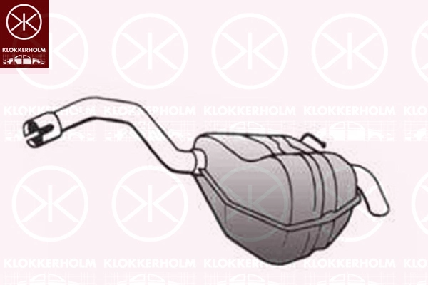 Rear Muffler (25568672)