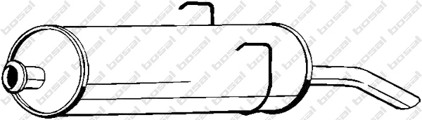Rear Muffler (190-787)