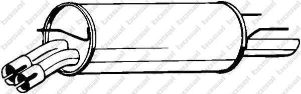 Rear Muffler (185-013)