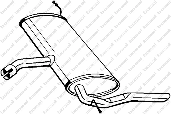 Rear Muffler (227-035)
