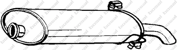 Rear Muffler (190-697)