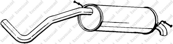 Rear Muffler (233-635)