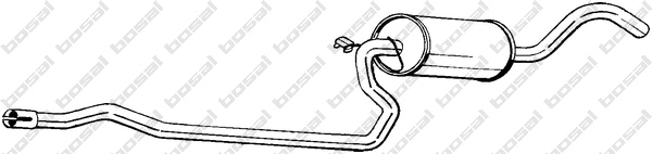 Centre Muffler (285-929)